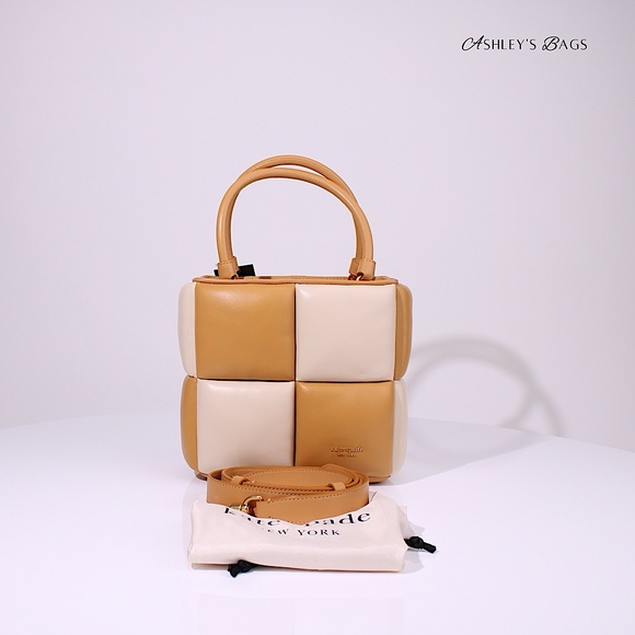 Kate Spade Boxxy Colorblocked Tote In Bare Multi - Picture 2 of 11